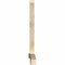 Ekena Millwork Bellingham Rough Sawn Timber Gable Bracket, Douglas Fir, 84"W x 56"H x 4"D x 4"F, 16/12 Pitch GBW084X56X0404BEL00RDF - alternate 4